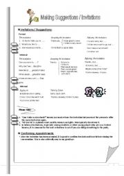 English Worksheet: Invitations