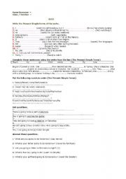 English Worksheet: quiz-simple present vs be going to