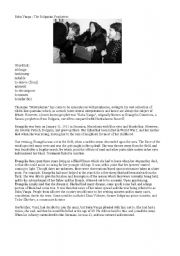 English Worksheet: Baba Vanga