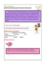 English worksheet: General worksheets