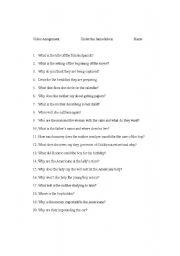 English Worksheet: Under the Same Moon Film worksheet 