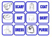 English Worksheet: clothes