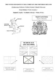 English worksheet: United Kingdom