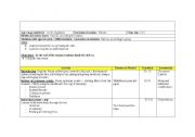 English Worksheet: Testing