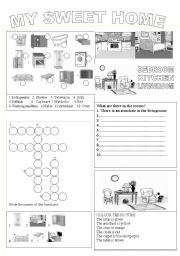 English Worksheet: furniture