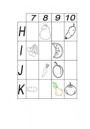 English Worksheet: Game