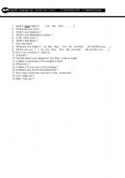 English Worksheet: daily