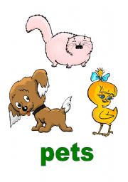 English Worksheet: animals farm