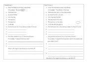 English worksheet: noun phrases