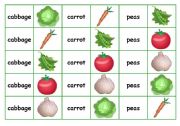 English Worksheet: Vegetables