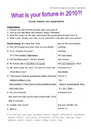 English Worksheet: Giving reasons and explanations