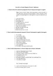 English Worksheet: Present Continuous