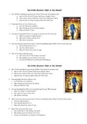 English Worksheet: Interview to Ben Stiller