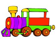 English Worksheet: The Week Train Poster (part 1)