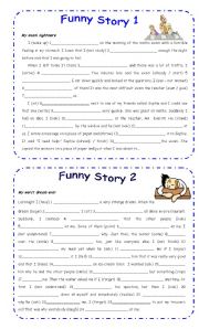 English Worksheet: MIXED TENSES  - INTERMEDIATE