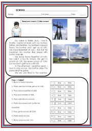 English Worksheet: My name is Pablo Silva