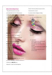 English Worksheet: Barbie Doll - poem