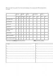 English Worksheet: adverbs of frequency
