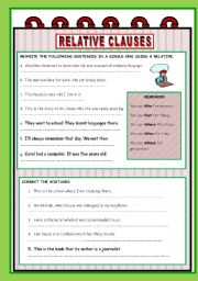 RELATIVE CLAUSES