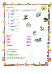 English Worksheet: NIMS ISLAND