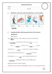 English Worksheet: PAST SIMPLE