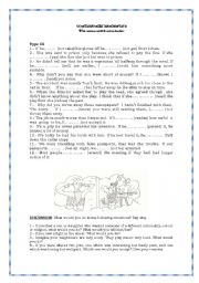 English Worksheet: Conditional Sentences - Type III