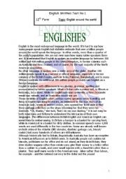 englishes