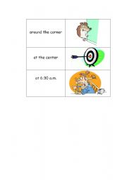 English worksheet: prepositions 1 out of 4