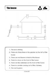 Read and draw - The house