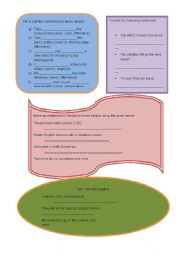 English worksheet: future simple