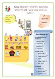 English Worksheet: FOOD