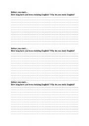 English worksheet: How to begin your class and connected with integrated skill