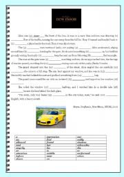 English Worksheet: Twilight - New Moon gap-fill