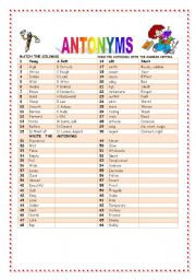 antonyms