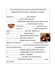 English Worksheet: Broken Bowl