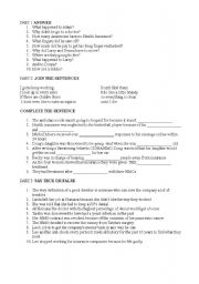 English Worksheet: Sicko by Michael Moore
