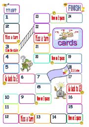 English Worksheet: Question tags boardgame
