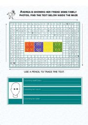 English worksheet: Strategic Reading TEXT-MAZE