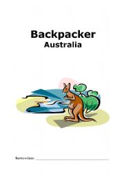 English Worksheet: Australia - backpacker project