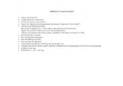English Worksheet: Present Continous