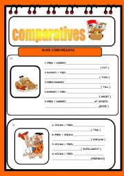 English Worksheet: COMPARATIVES / SUPERLATIVES
