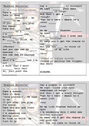 English Worksheet: Russian Roulette