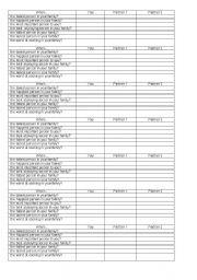 English Worksheet: SUPERLATIVES-SPEAKING