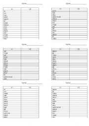 English Worksheet: Mini - Past Participle Verb Quizzes