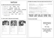 English Worksheet: Matilda