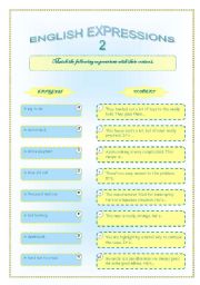 English expressions 2