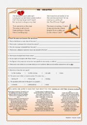 English Worksheet: The Departure