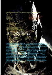English Worksheet: Jeeper`s creepers