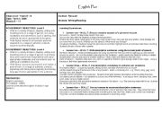 English worksheet: Lesson plan on Recounts