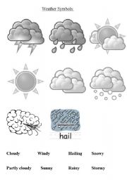 English Worksheet: Weather Forecast